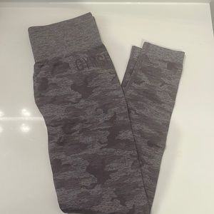 GymShark Adapt Purple Camo seamless leggings